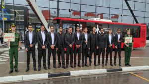 تیم‌های ایران برای شرکت در مسابقات نظامی روسیه وارد مسکو شدند