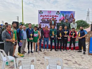 ایذه قهرمان مسابقات صحرانوردی خوزستان شد